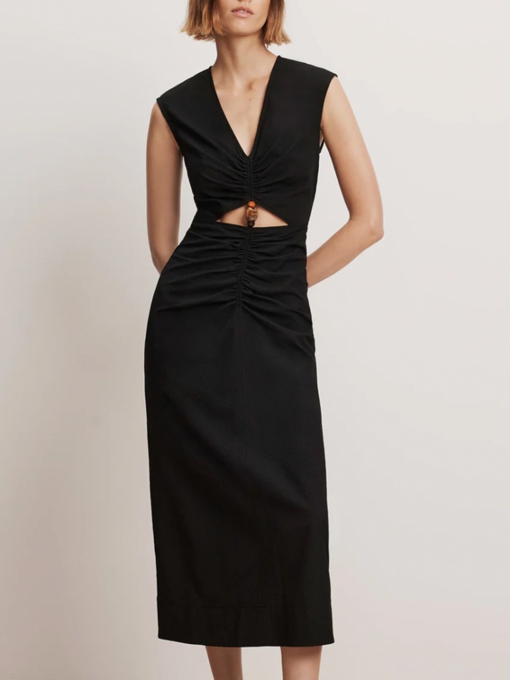 NEW Veronica Beard Marisabel Cutout Midi Dress - 4 - New With Tags